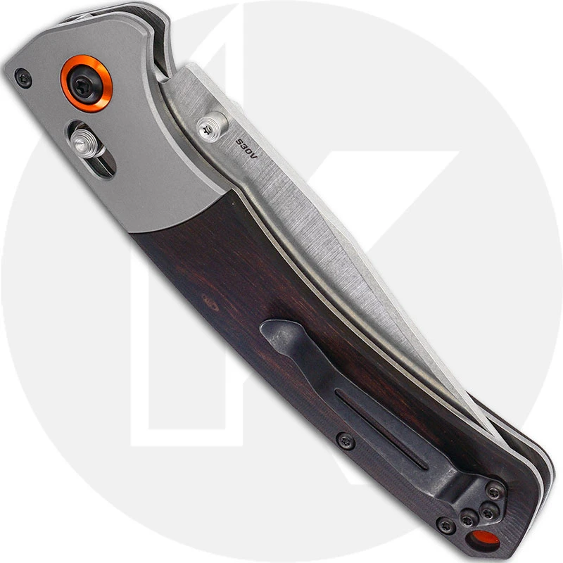 Benchmade Crooked River Knife, Wood, BM-150802 3 Benchmade Crooked River Knife, Wood, BM-150802 - Image 3