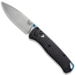 Benchmade Bugout 535-3 Knife - Satin S90V Drop Point - Carbon Fiber - AXIS Lock Folder - USA Made