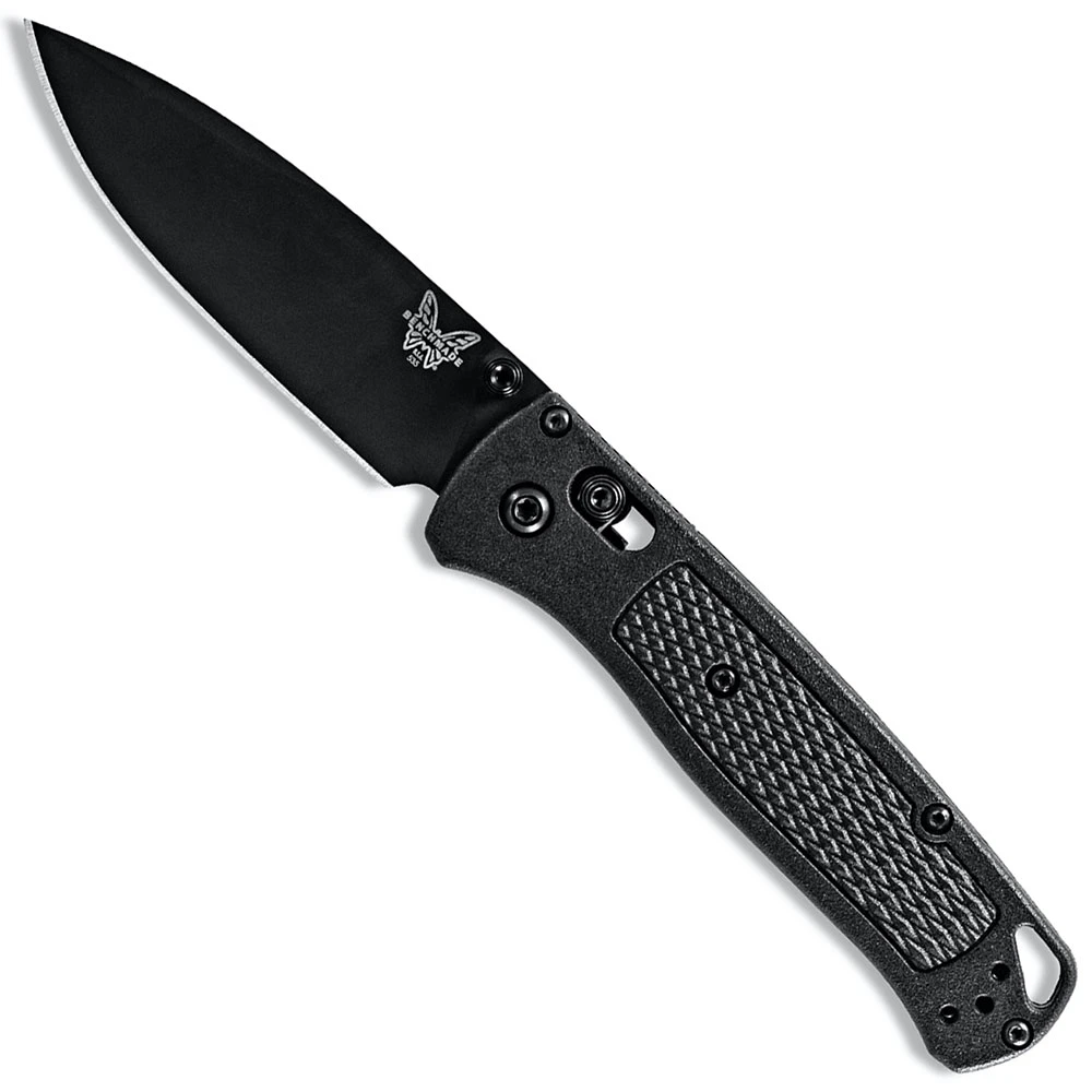 Benchmade Bugout 535BK-2 Knife - Black Drop Point - CF Elite - AXIS Lock Folder - USA Made 1 Benchmade Bugout 535BK-2 Knife - Black Drop Point - CF Elite - AXIS Lock Folder - USA Made