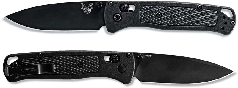 Benchmade Bugout 535BK-2 Knife - Black Drop Point - CF Elite - AXIS Lock Folder - USA Made 2 Benchmade Bugout 535BK-2 Knife - Black Drop Point - CF Elite - AXIS Lock Folder - USA Made - Image 2