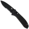 Benchmade Presidio II Ultra Knife 570SBK-1 - Black Part Serrated S30V Drop Point - Black CF Elite - AXIS Lock Folder - USA Made