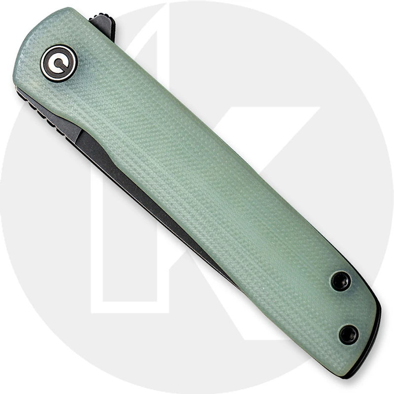 CIVIVI Bo C20009B-4 - Black Stonewash Nitro-V - Natural G10 - Liner Lock Flipper Folder 2 CIVIVI Bo C20009B-4 - Black Stonewash Nitro-V - Natural G10 - Liner Lock Flipper Folder - Image 2