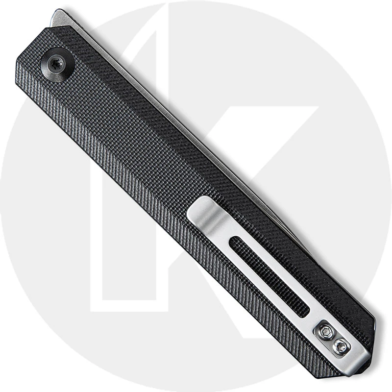 CIVIVI Exarch Knife C2003C - Value Price EDC - Satin D2 Drop Point - Black G10 - Liner Lock - Front Flipper Folder 3 CIVIVI Exarch Knife C2003C - Value Price EDC - Satin D2 Drop Point - Black G10 - Liner Lock - Front Flipper Folder - Image 3