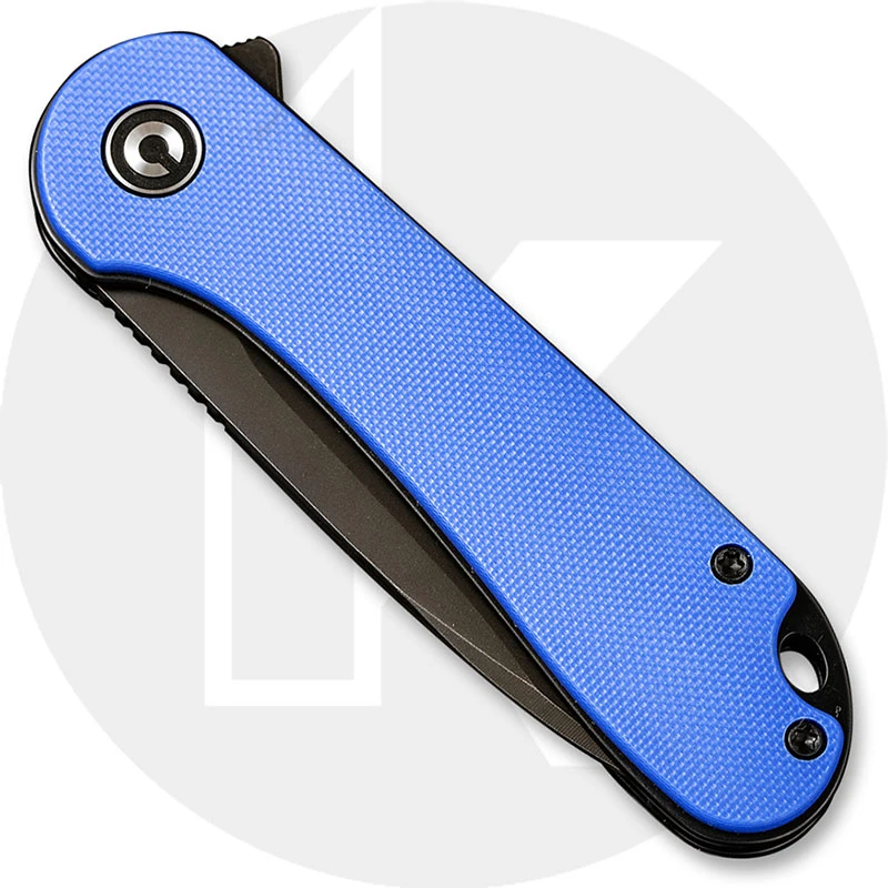 CIVIVI Elementum C907X - Black Stonewash D2 - Blue G10 - Liner Lock - Flipper Folder 2 CIVIVI Elementum C907X - Black Stonewash D2 - Blue G10 - Liner Lock - Flipper Folder - Image 2