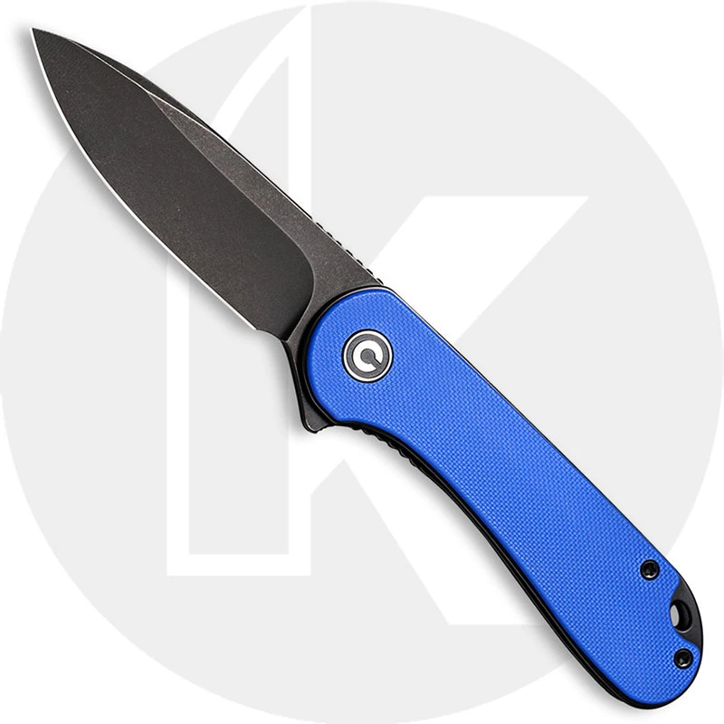 CIVIVI Elementum C907X - Black Stonewash D2 - Blue G10 - Liner Lock - Flipper Folder 1 CIVIVI Elementum C907X - Black Stonewash D2 - Blue G10 - Liner Lock - Flipper Folder