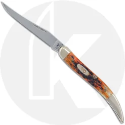 Case Small Texas Toothpick Knife 01154 - Autumn Bone - 610096 SSM - Discontinued - BNIB