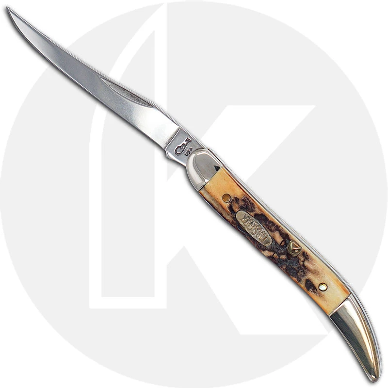 Case Small Texas Toothpick Knife 01719 - Burnt Stag - 510096SS - Discontinued - BNIB 1 Case Small Texas Toothpick Knife 01719 - Burnt Stag - 510096SS - Discontinued - BNIB