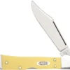 Case Mini CopperLock Knife 30116 Smooth Yellow CV 31749LCV