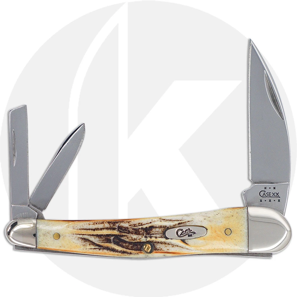 Case Seahorse Whittler 03572 - BoneStag - 6.5355WHSS - Discontinued - BNIB 1 Case Seahorse Whittler 03572 - BoneStag - 6.5355WHSS - Discontinued - BNIB