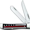 Case Mini Trapper Knife 07311 Red Line Stripes Of Service 6207SS