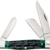 Case Large Stockman Knife 75833 - Hunter Green Bone - 6375SS