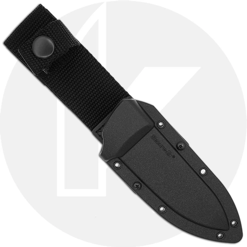 Cold Steel Pendleton Hunter 36LPST - AUS 10A Drop Point Fixed Blade - Black Kray-Ex - Secure-Ex Sheath 2 Cold Steel Pendleton Hunter 36LPST - AUS 10A Drop Point Fixed Blade - Black Kray-Ex - Secure-Ex Sheath - Image 2