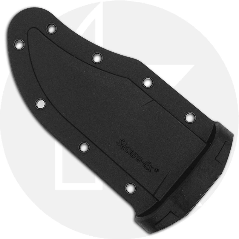 Cold Steel Mini Leatherneck Clip Point 39LSAB - Value Price EDC - Satin Clip Point Fixed Blade - Black Kray-Ex - Secure-Ex Sheath 2 Cold Steel Mini Leatherneck Clip Point 39LSAB - Value Price EDC - Satin Clip Point Fixed Blade - Black Kray-Ex - Secure-Ex Sheath - Image 2