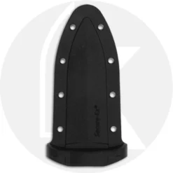 Cold Steel Mini Leatherneck Spear Point 39LSAC - Value Price EDC - Satin Double Edge Fixed Blade - Black Kray-Ex - Secure-Ex Sheath -Knives Shop CS 39LSAC SHEATH