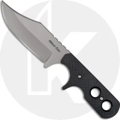 Cold Steel 49HCF Mini Tac Bowie Andrew Demko EDC Clip Point Fixed Blade With Griv-Ex Scales