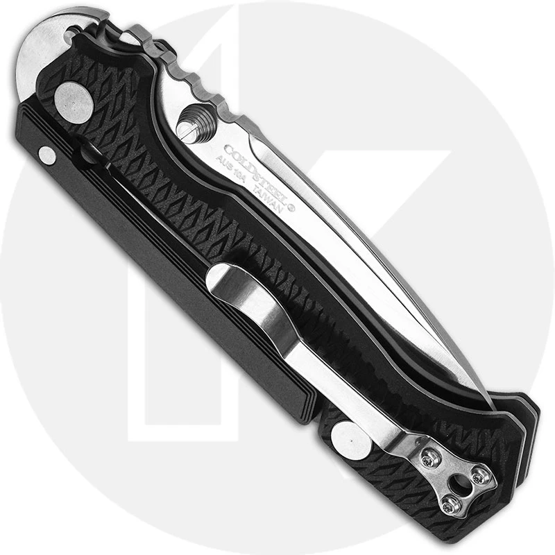 Cold Steel AD-15 Lite 58SQL - AUS 10A Drop Point - Black Griv-Ex - Scorpion Lock - Folding Knife 3 Cold Steel AD-15 Lite 58SQL - AUS 10A Drop Point - Black Griv-Ex - Scorpion Lock - Folding Knife - Image 3