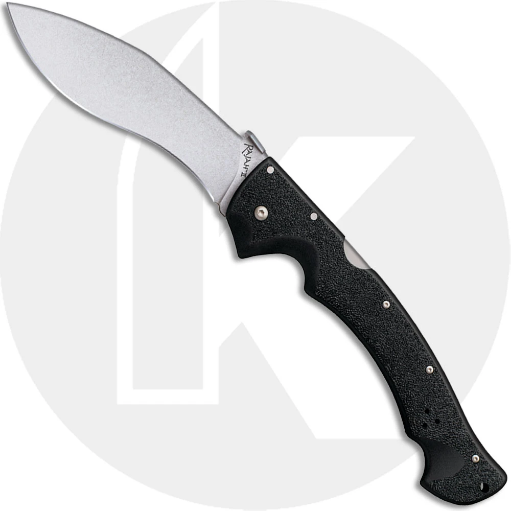 Cold Steel Rajah 2 62JL Knife Andrew Demko AUS 10A Kukri Style Black Griv-Ex Tri-Ad Lock Folder 1 Cold Steel Rajah 2 62JL Knife Andrew Demko AUS 10A Kukri Style Black Griv-Ex Tri-Ad Lock Folder