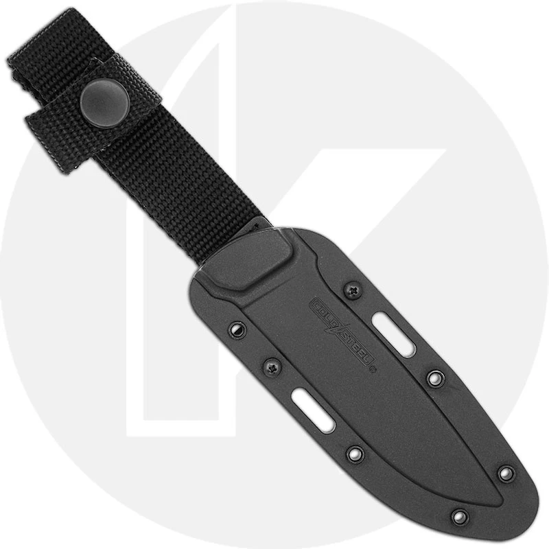 Cold Steel Razor Tek EDC FX-4RZR - Satin Drop Point Fixed Blade - Black GFN 2 Cold Steel Razor Tek EDC FX-4RZR - Satin Drop Point Fixed Blade - Black GFN - Image 2