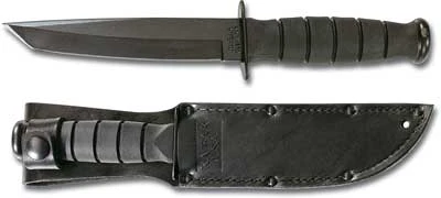 KA-1254, KA-BAR Short Black KA-BAR Tanto, Leather 1 KA-1254, KA-BAR Short Black KA-BAR Tanto, Leather