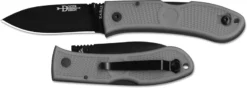 KABAR 4062GY Dozier Folding Hunter EDC Drop Point Gray Zytel Lockback Knife