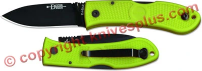 KABAR Dozier Folding Hunter, Zombie Green, KA-4062ZG 1 KABAR Dozier Folding Hunter, Zombie Green, KA-4062ZG
