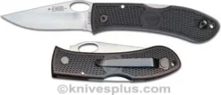 KA-BAR Knives: KABAR Dozier Folding Hunter Knife With Thumb Notch, KA-4065