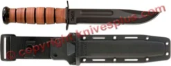 KA-BAR Knives: KABAR USMC Fighting-Utility Knife With Synthetic Sheath, KA-5017