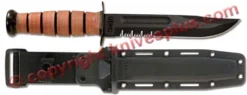 KA-BAR Knives: KABAR USMC Fighting-Utility Knife With Synthetic Sheath, KA-5018