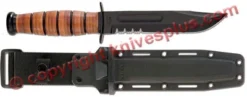 KA-BAR Knives: KABAR US Army Fighting-Utility Knife With Synthetic Sheath, KA-5019