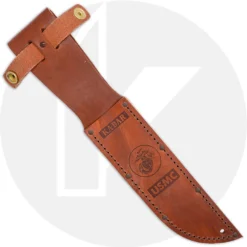 KA-BAR 9226 125th Anniversary Commemorative Knife With USMC Tang Stamp USA Made 5 KA-BAR 9226 125th Anniversary Commemorative Knife With USMC Tang Stamp USA Made -Knives Shop KA 9226 SHEATH