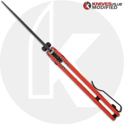 MODIFIED Benchmade Mini Bugout 533 Knife - Acid Stonewash - KP Black Thumbstud & Standoffs 7 MODIFIED Benchmade Mini Bugout 533 Knife - Acid Stonewash - KP Black Thumbstud & Standoffs -Knives Shop KP 533 6 BACK OPEN LOGO