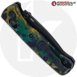 MODIFIED Benchmade Mini Bugout 533BK Knife + Custom AWT Anodized Scales 5 MODIFIED Benchmade Mini Bugout 533BK Knife + Custom AWT Anodized Scales -Knives Shop KP 533BK1 12 CLOSED BACK 1