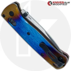 MODIFIED Benchmade Bugout 535 Knife + KP Titanium Super Nova Scales + KP Black Thumbstud & Standoffs 8 MODIFIED Benchmade Bugout 535 Knife + KP Titanium Super Nova Scales + KP Black Thumbstud & Standoffs -Knives Shop KP 535 9 CLOSED BACK2