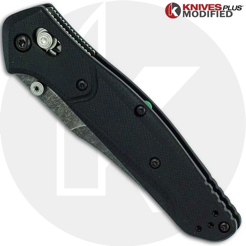 MODIFIED Benchmade 940-2 Osborne Knife - Acid Stonewash - G10 Handle 3 MODIFIED Benchmade 940-2 Osborne Knife - Acid Stonewash - G10 Handle - Image 3