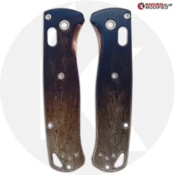 MODIFIED Benchmade Bugout 535BK Knife + KP Titanium Quasar Scales -Knives Shop KP BUGOUT QUASAR FRONT 1