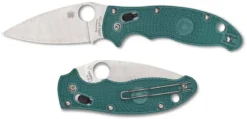 Spyderco Manix 2 Lightweight C101PCBL2 - CPM SPY27 Blade - Aqua Blue FRCP Handle - USA Made 7 Spyderco Manix 2 Lightweight C101PCBL2 - CPM SPY27 Blade - Aqua Blue FRCP Handle - USA Made -Knives Shop SP C101PCBL2