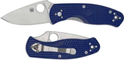 Spyderco Persistence Lightweight CPM S35VN C136PBL - Plain Edge - Blue FRN - Liner Lock Folder