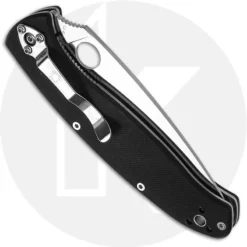Spyderco Knives: Spyderco Resilience Knife, SP-C142GP -Knives Shop SP C142GP CLOSED BACK