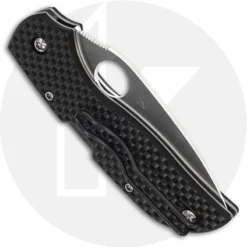 Spyderco Chaparral Knife, SP-C152CFP -Knives Shop SP C152CFP CLOSED BACK 1