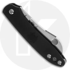 Spyderco Roadie Knife, Black FRN, SP-C189PBK 6 Spyderco Roadie Knife, Black FRN, SP-C189PBK -Knives Shop SP C189PBK CLOSED BACK