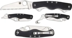 Spyderco ClipiTool Rescue C209GS Compact Multi Function Folder Locking Serrated Blade And Hook -Knives Shop SP C209GS