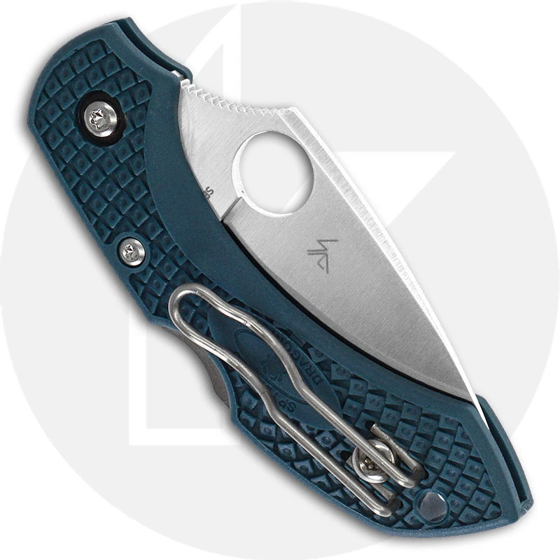 Spyderco Dragonfly 2 Lightweight K390 - C28FP2K390 - K390 Leaf Blade - Blue FRN - Lock Back 3 Spyderco Dragonfly 2 Lightweight K390 - C28FP2K390 - K390 Leaf Blade - Blue FRN - Lock Back - Image 3