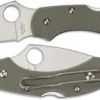 Spyderco Knives: Spyderco Dragonfly, Foliage Green G10, SP-C28GPFG