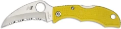 Spyderco Knives: Spyderco Ladybug3 Hawkbill Salt Knife, SP-LYLS3HB -Knives Shop SP LYLS3HB