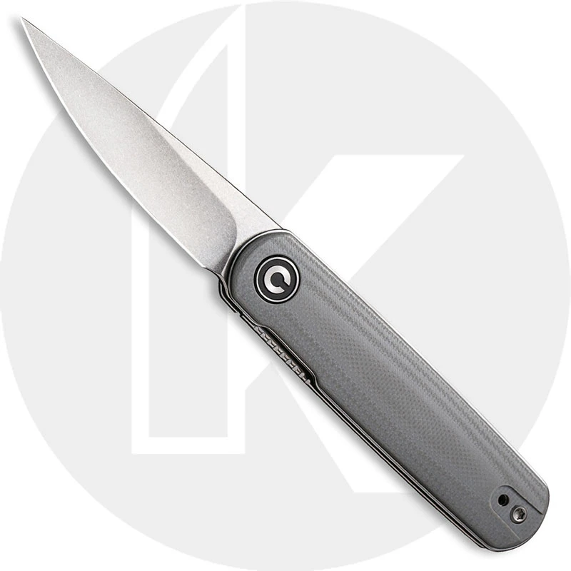 CIVIVI Lumi C20024-2 - Stonewash 14C28N - Gray G10 - Liner Lock - Front Flipper Folder 1 CIVIVI Lumi C20024-2 - Stonewash 14C28N - Gray G10 - Liner Lock - Front Flipper Folder