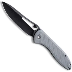 CIVIVI Picaro C916C - Black Stonewash D2 Drop Point - Gray G10 - Liner Lock Folder