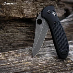 MODIFIED Benchmade Griptilian Knife 550HG - S30V - Acid Stonewash - Sheepsfoot -Knives Shop benchmade modified griptilian 550hg